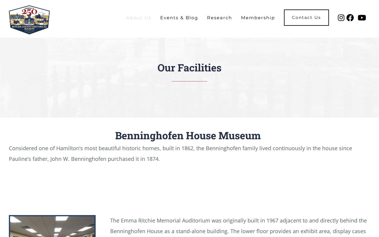 Fairfield neighbors Butler County Historical Society research facilities